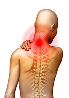 Боль - главный симптом шейного остеохондроза. 